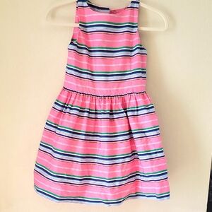 Cute Striped Pink Dress